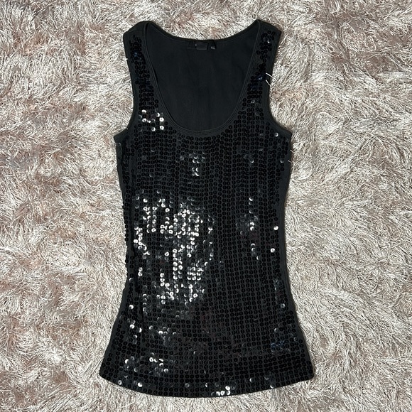 Sequin tank top - Picture 1 of 3